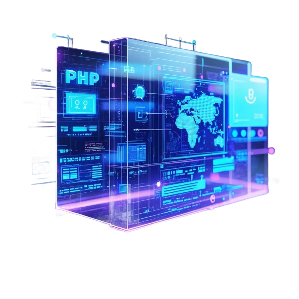 Illustration of custom development with code